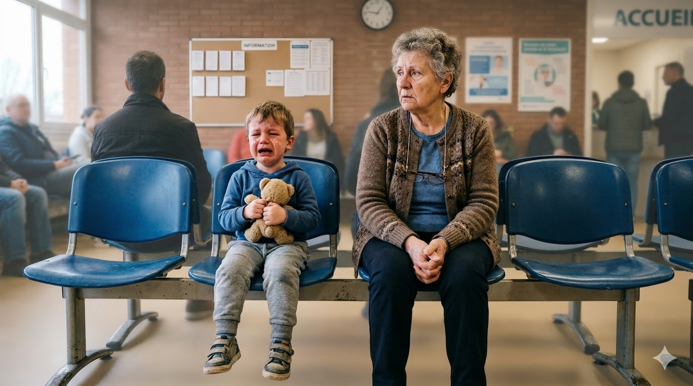 petit garçon qui pleure